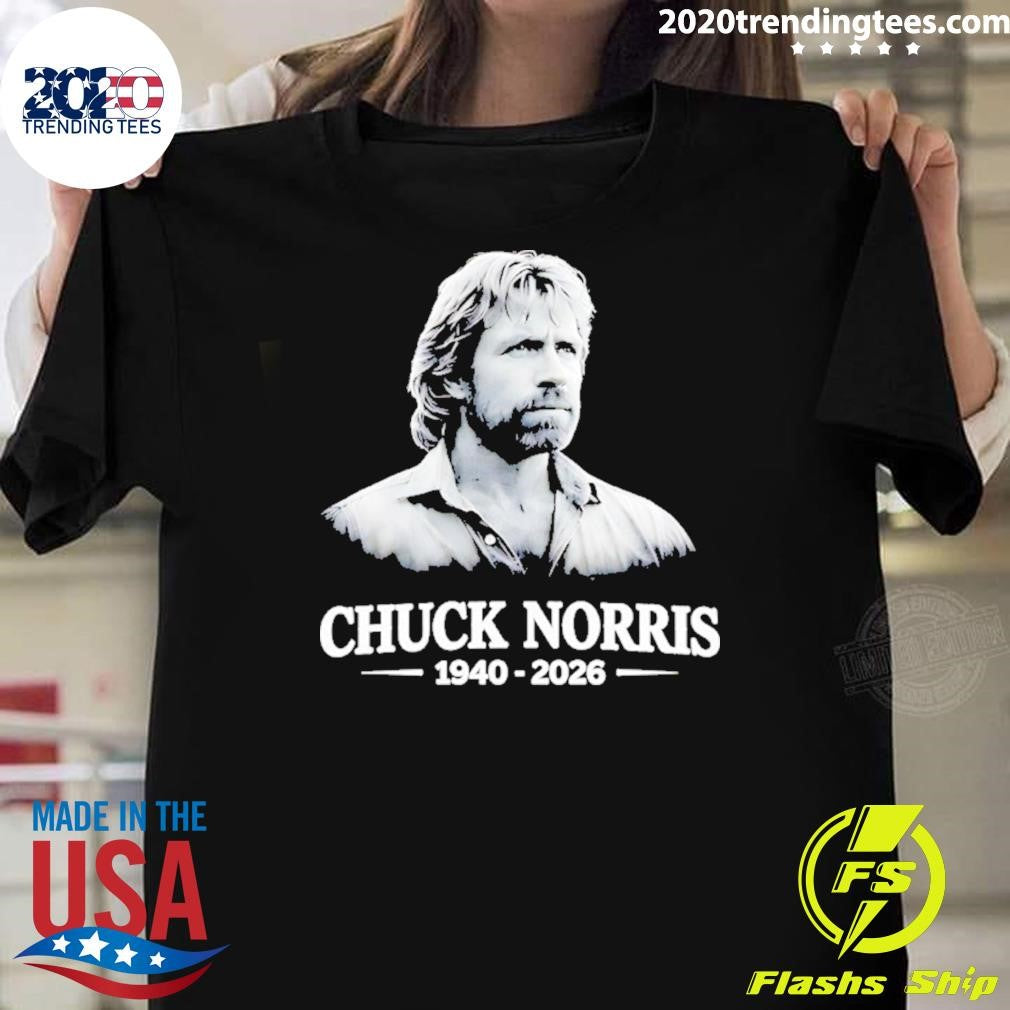 Chuck Norris Legend 1940- 2026 Shirt