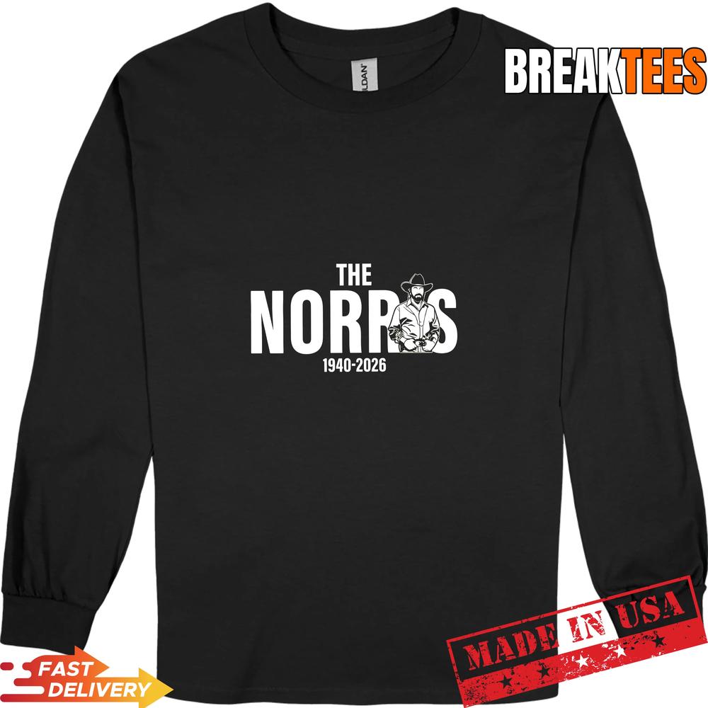 Chuck Norris Memorial 1940-2026 Legend Tribute T-Shirt