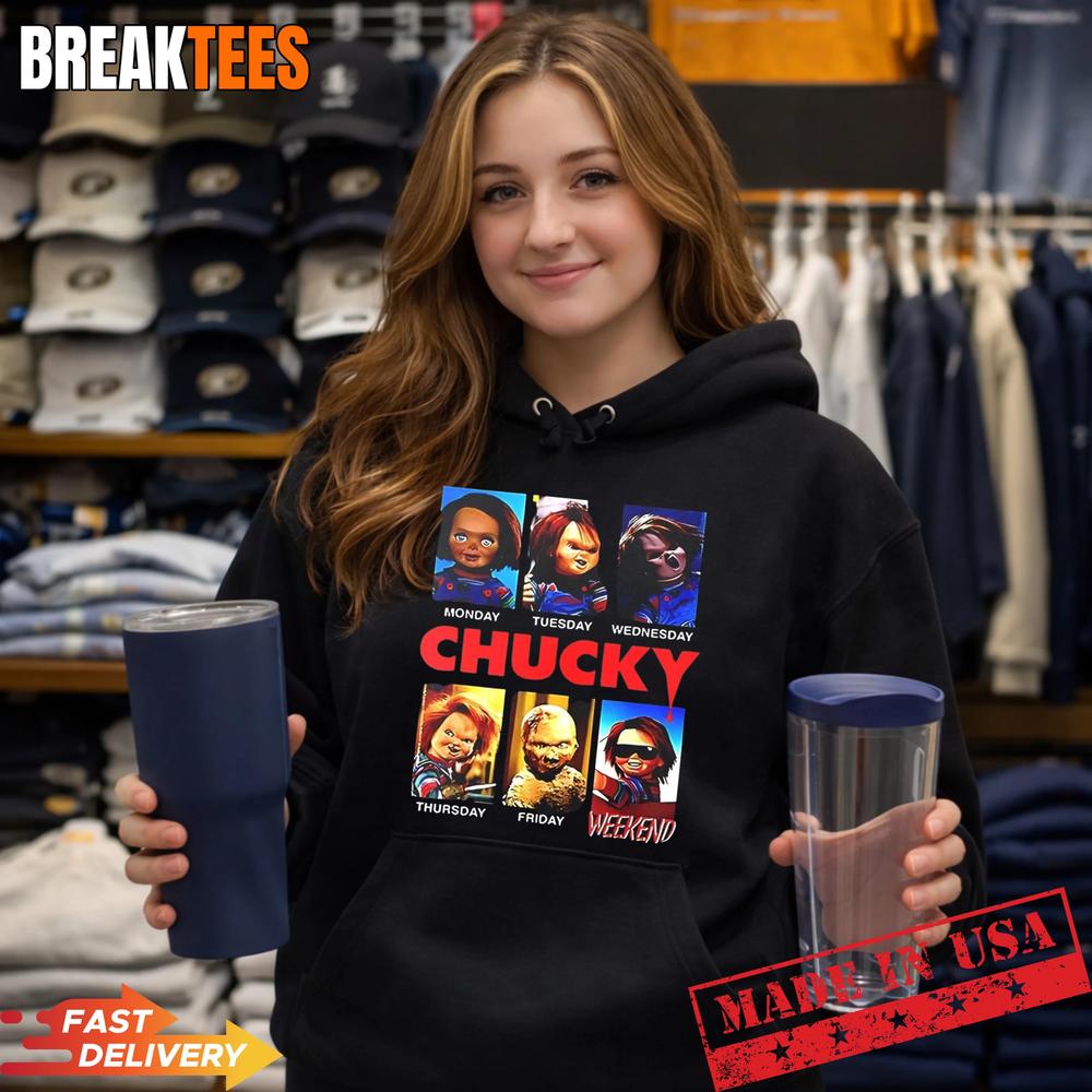 Chucky Days of The Week Moods Shirt