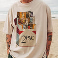 Cigar Lovers Smoking 2Pac Tupac Shakur Tupac Shakur Vintage 2Pac Shirt Rapper Shirt Hiphop Shirt Vintage 90s Bootleg Shirt T-Shirts