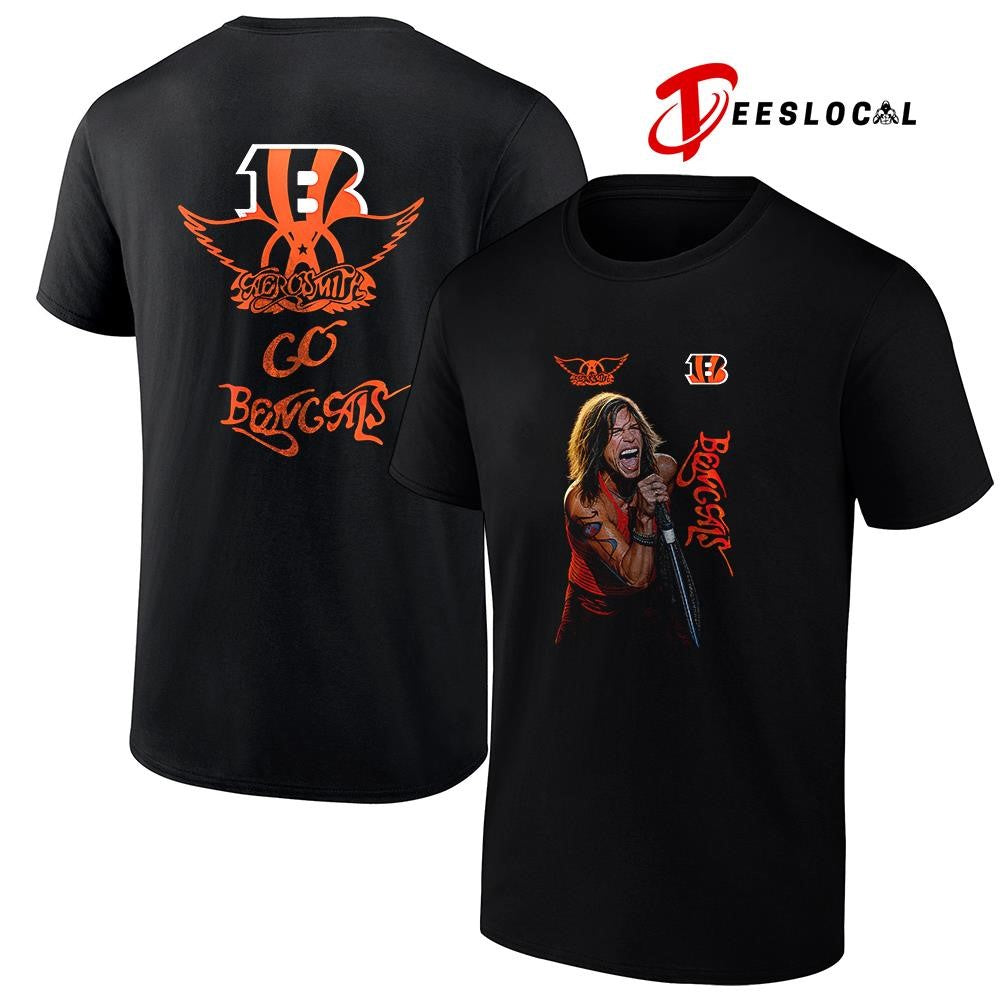 Cincinnati Bengals x Aerosmith graphic shirt