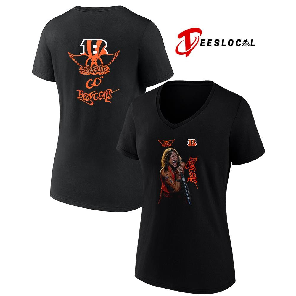 Cincinnati Bengals x Aerosmith graphic shirt