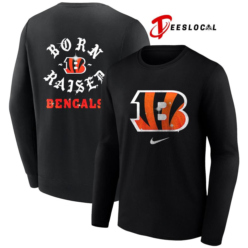 Cincinnati Bengals x Born and Raised logo shirt