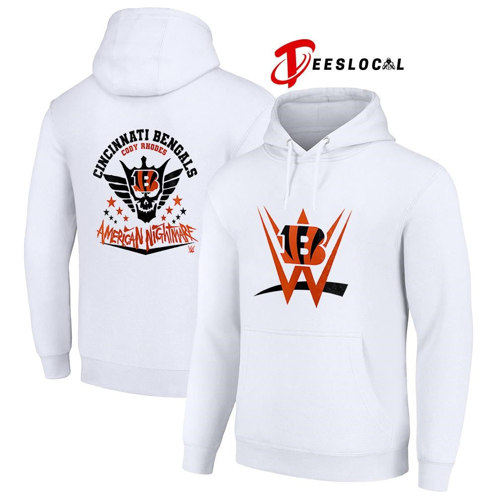 Cincinnati Bengals x Cody Rhones American nightmare logo shirt