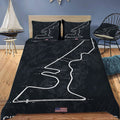 Circuit of the Americas Bedding Set (Duvet Cover & Pillow Shams)