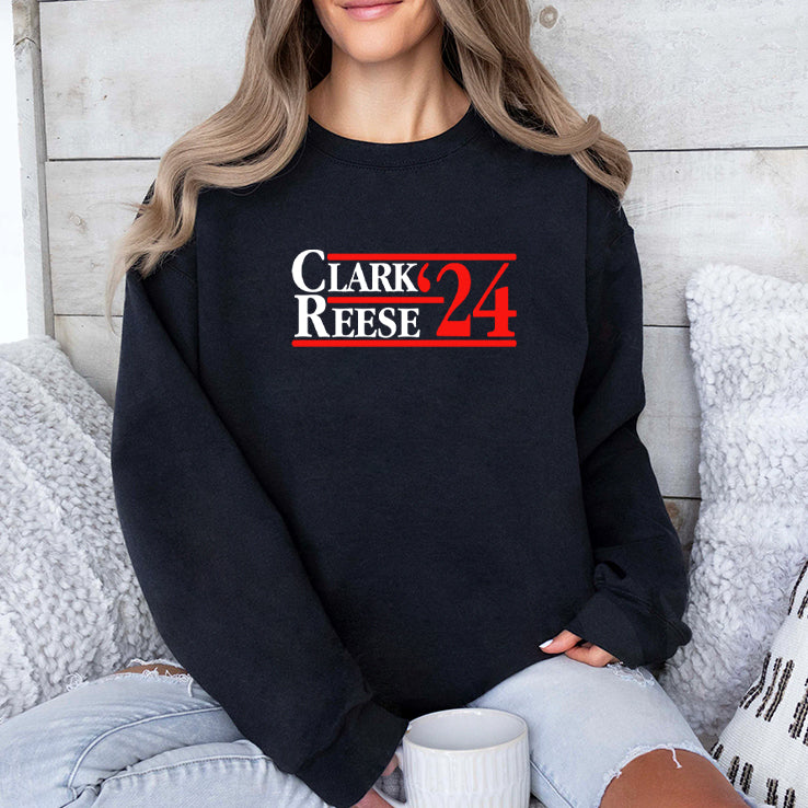 Clark Reese ’24 Shirt Caitlin Clark And Angel Reese