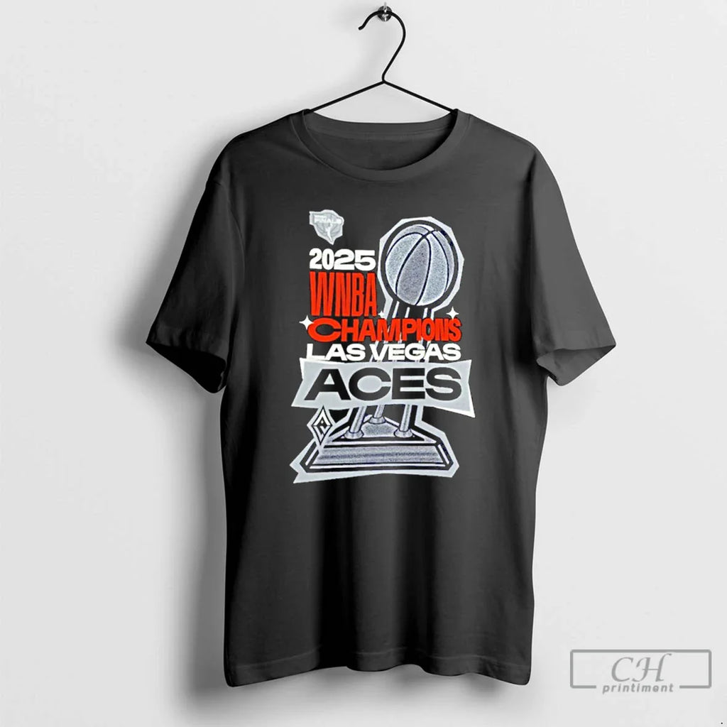 Classic 2025 Wnba Champions Las Vegas Aces Cups T Shirts