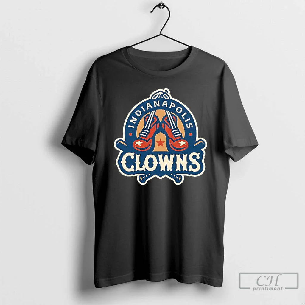 Classic 2026 Indianapolis Clowns Logo T Shirts