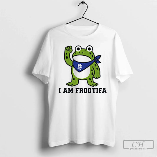 Classic 86 47 Portland Frogs Against Fascism T Shirts