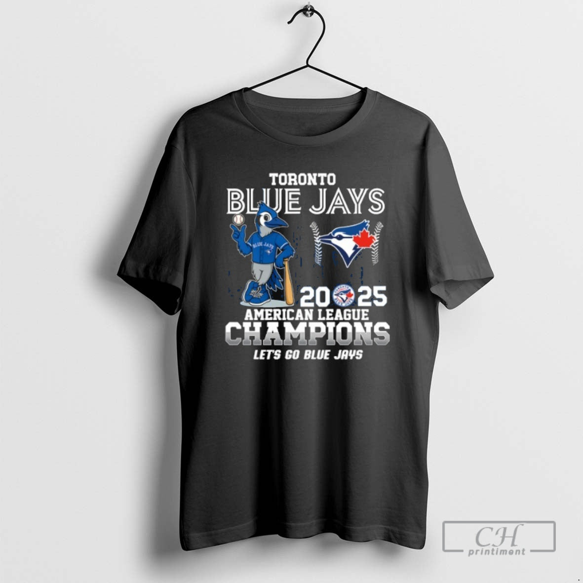 Classic Ace Toronto Blue Jays 2025 American League Champions Lets Go Blue Jays Shirt Sweater