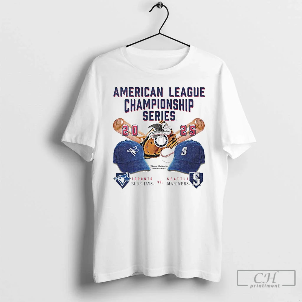 Classic Alcs 2025 Toronto Blue Jays Vs Seattle Mariners Battle Hat T Shirts