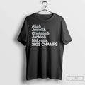 Classic Aja Jewell Chelsea Jackie Nalyssa Las Vegas Aces 2025 Wnba Champs Ornaments T Shirts