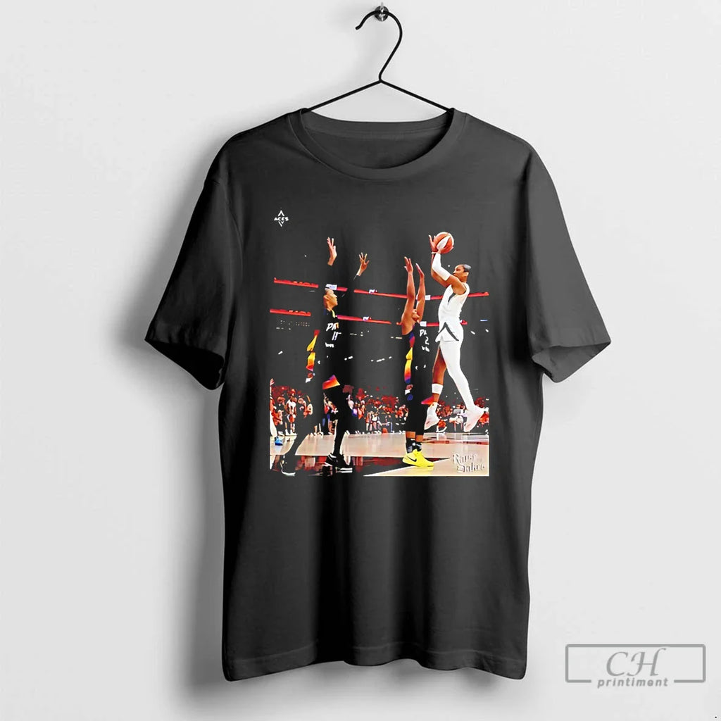 Classic Aja Wilson Hang It In The Louvre T Shirts
