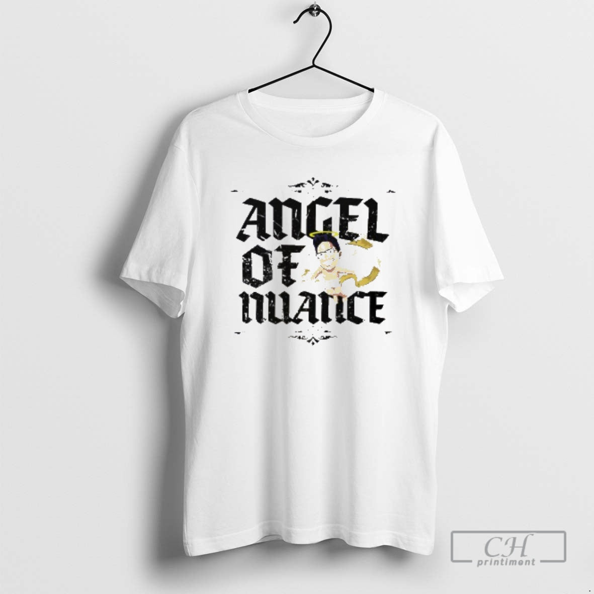 Classic Angel Of Nuance Calligraphy Shirt Sweater