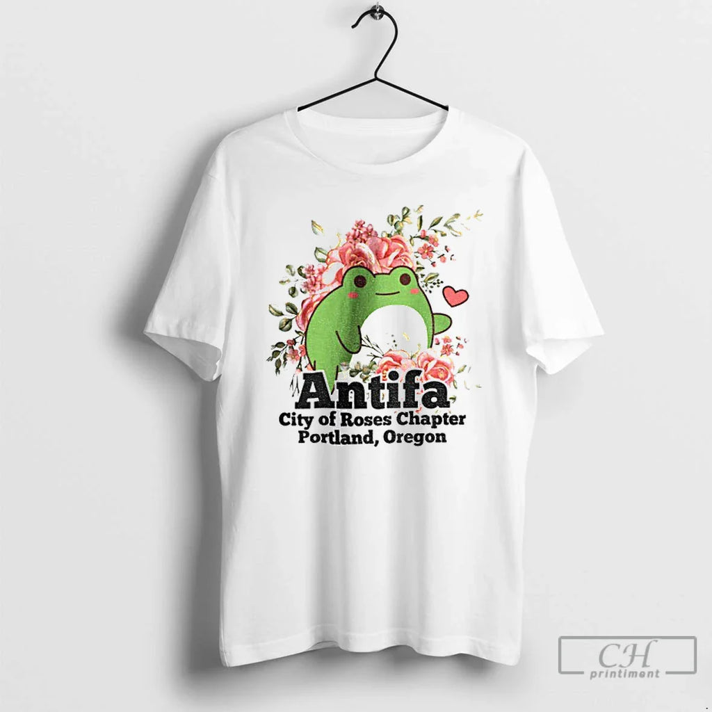 Classic Anti Ice Protest Portland Frog Symbol Of Resistance T Shirts