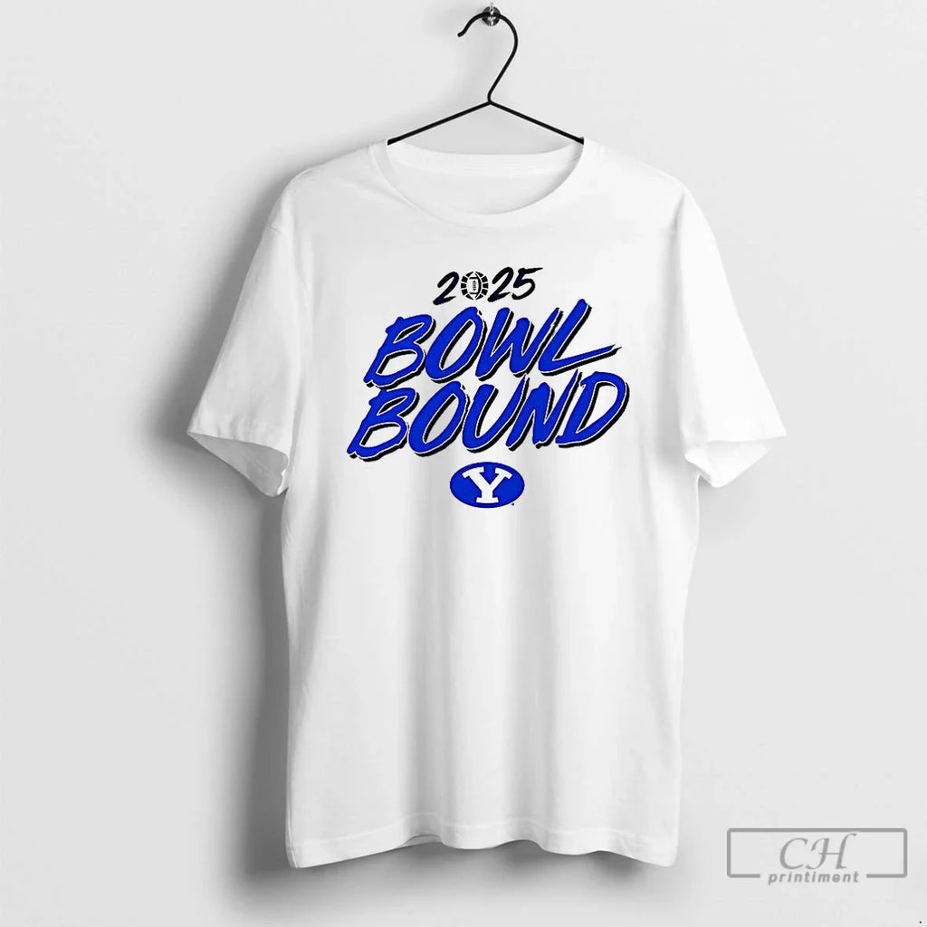 Classic Byu Football 2025 Bowl Bound T Shirts