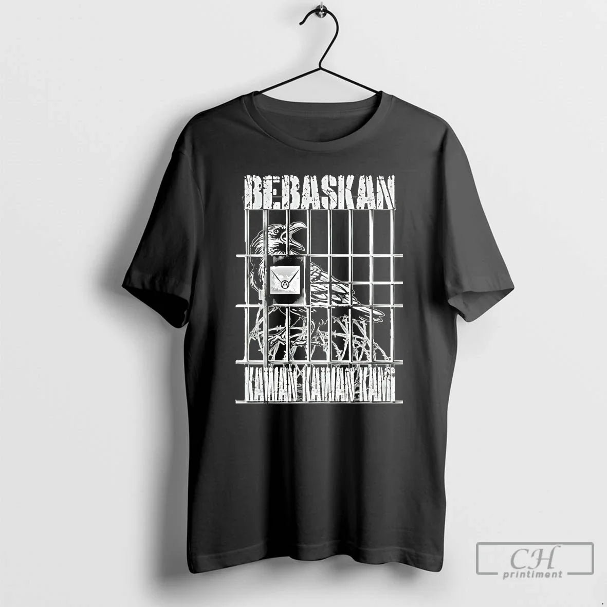 Classic Bebaskan Kawan Kami T Shirts