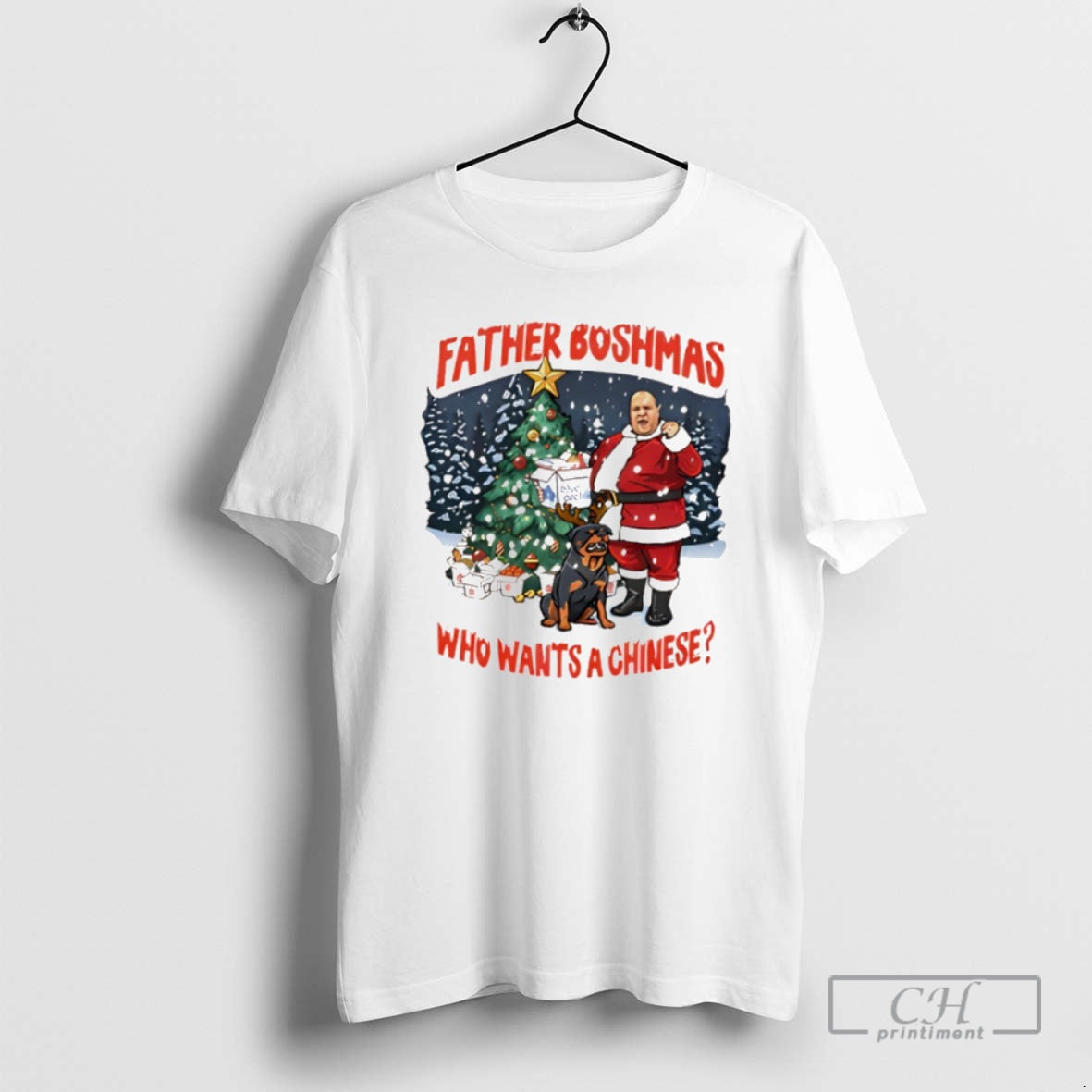 Classic Big John Father Boshmas Who Wants A Chinese Christmas Shirt Sweater