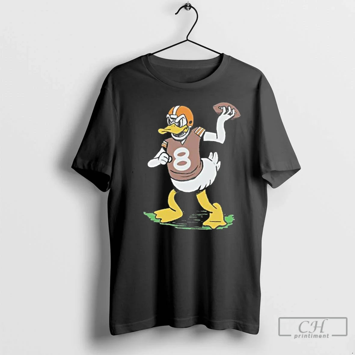Classic Bigplay Cleveland Duck Qb T Shirts