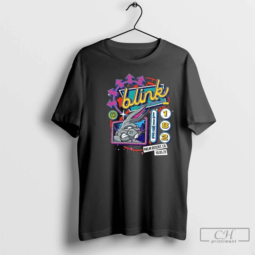 Classic Blink 182 Palm Desert California Night 2 Venue At Acrisure Arena On October
