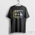 Classic Brewers Vs Dodgers 2025 Nlcs Matchup Batters Box T Shirts