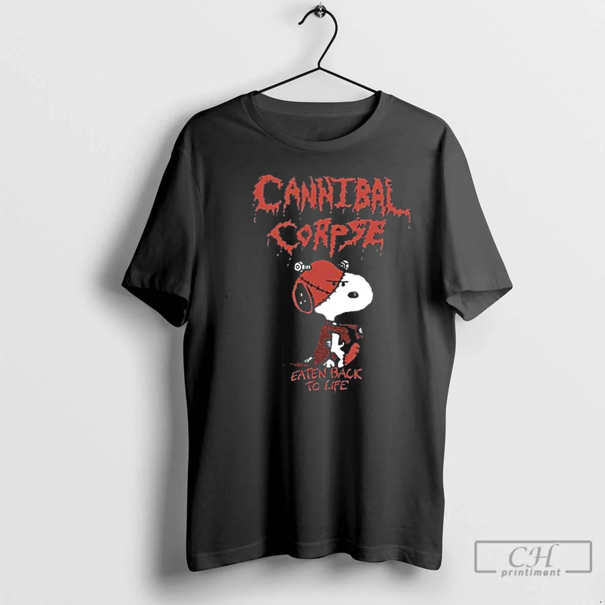 Classic Cannibal Corpse Eaten Back To Life T Shirts