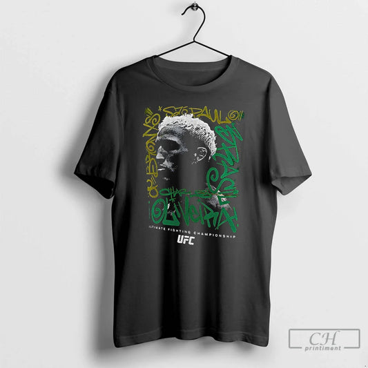 Classic Charles Oliveira Ufc Headspace Champions Vintage T Shirts