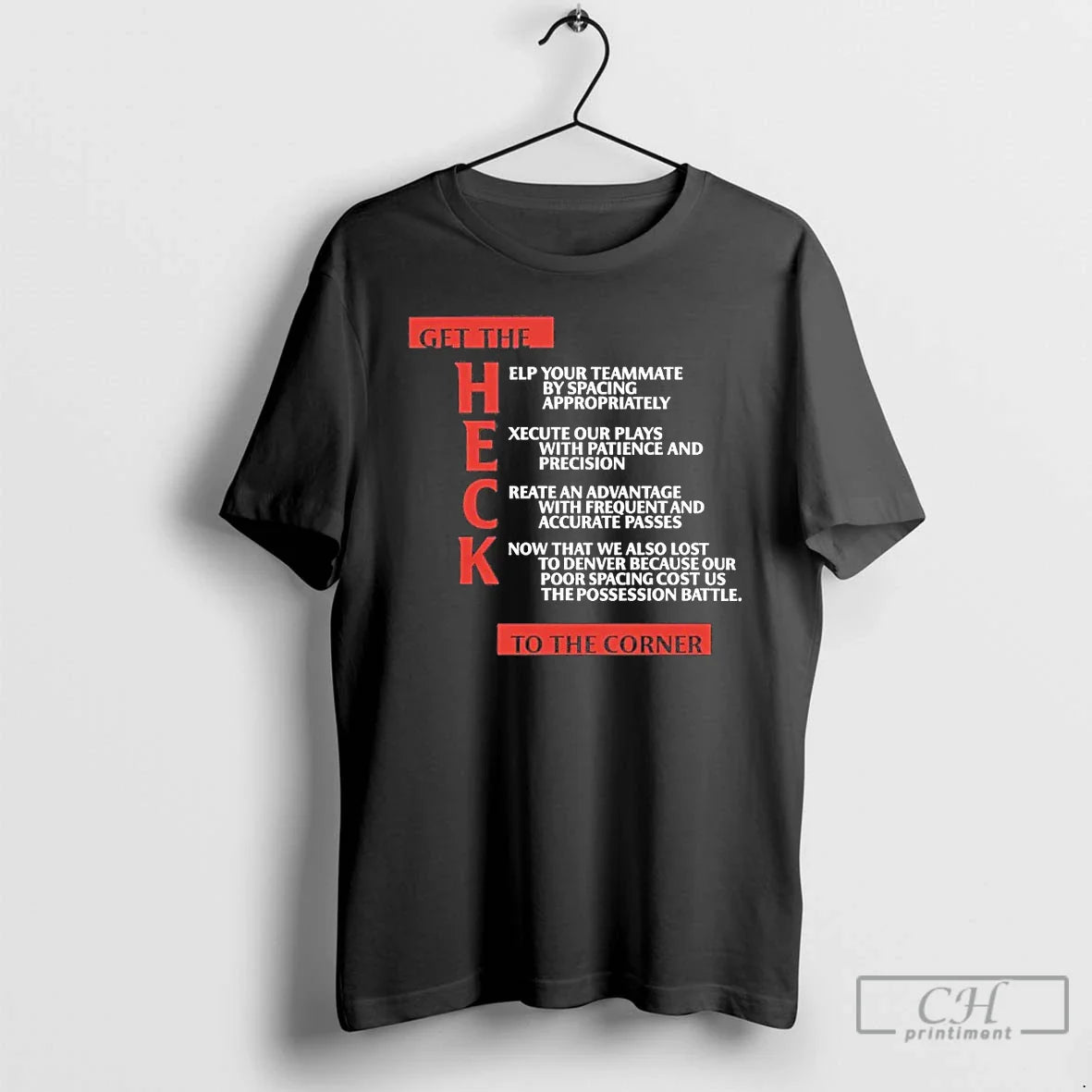 Classic Clippers Get The Heck To The Corner T Shirts