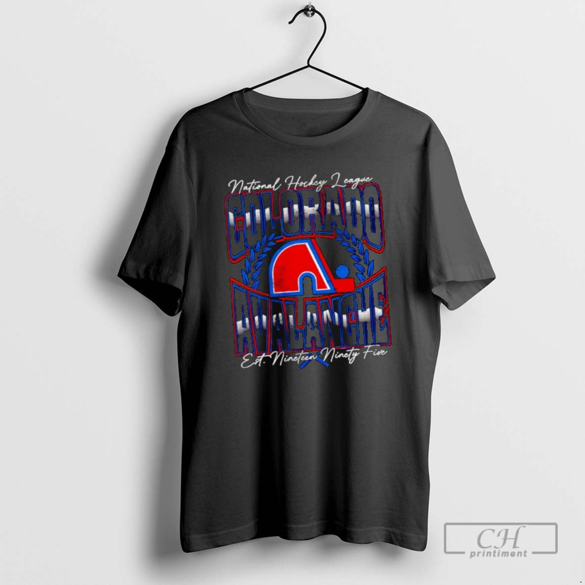Classic Colorado Avalanche Heritage Graphic Shirt Sweater