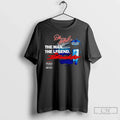 Classic Dale Earnhardt The Man The Legend The Intimidator T Shirts