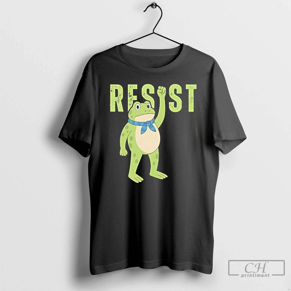 Classic Fight Portland Frog Protest Resist T Shirts