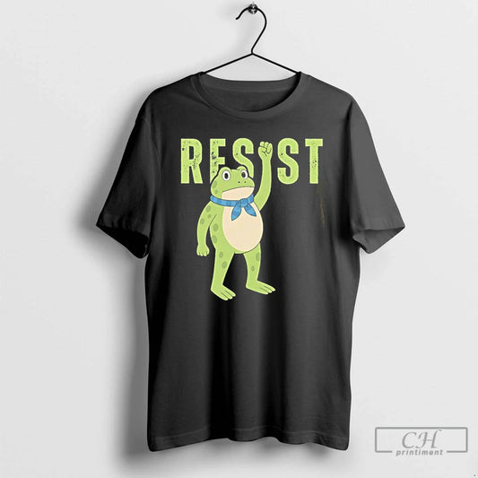Classic Fight Portland Frog Protest Resist T Shirts