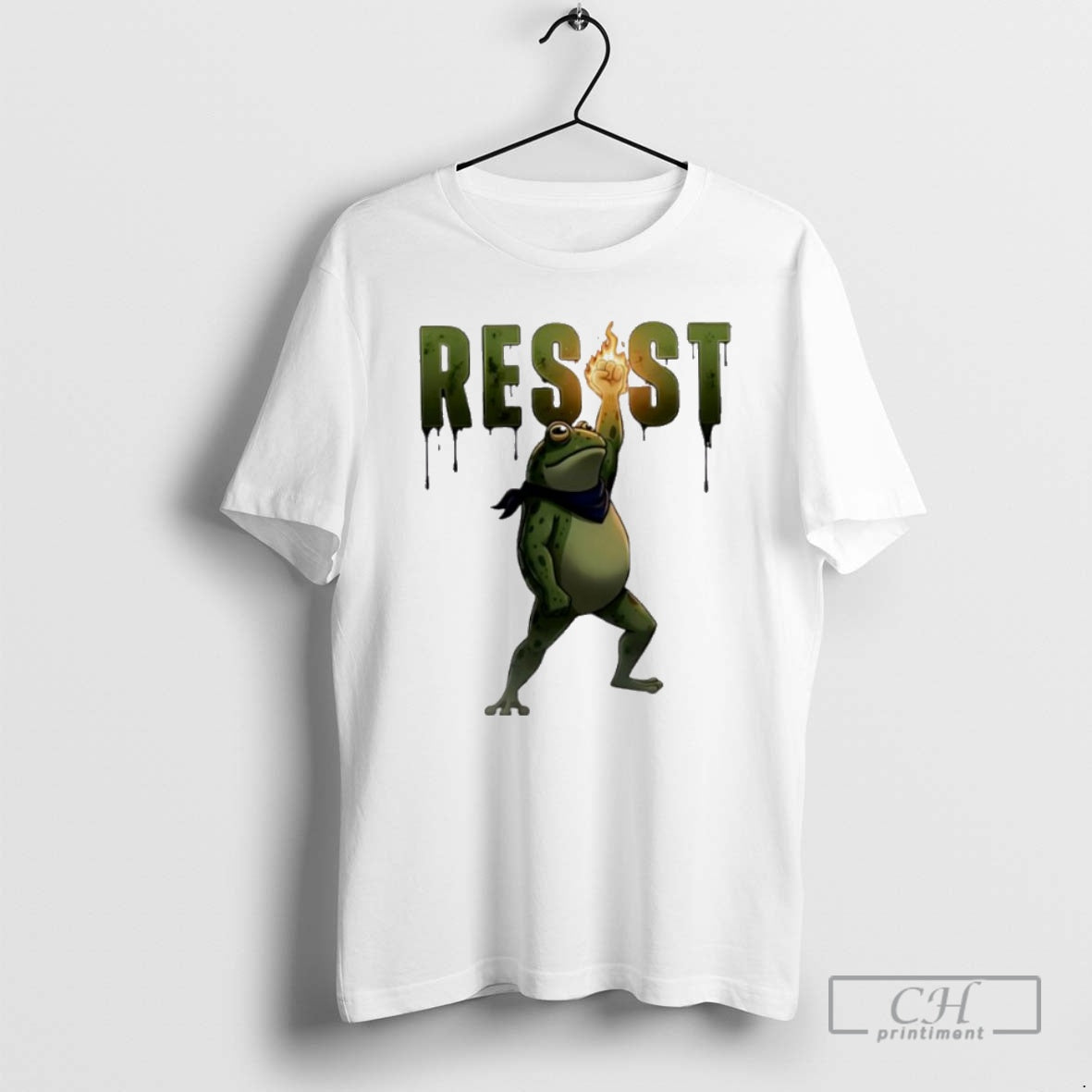 Classic Fire Fist Resist Frog Portland Protest Frog Shirt Sweater