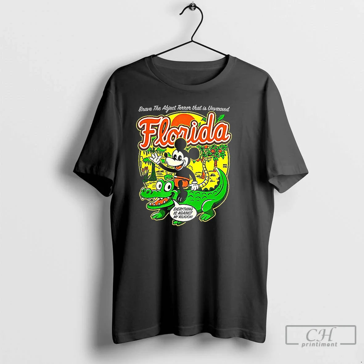 Classic Florida Brave The Abject Terror That Is Unvaxxed T Shirts