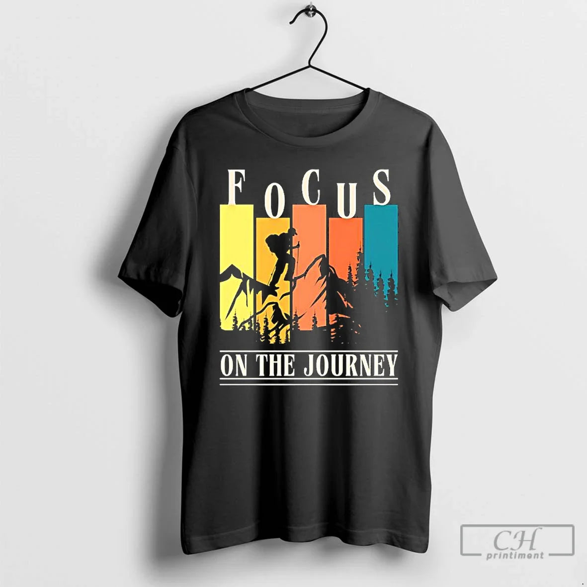 Classic Focus On The Journey T Shirts