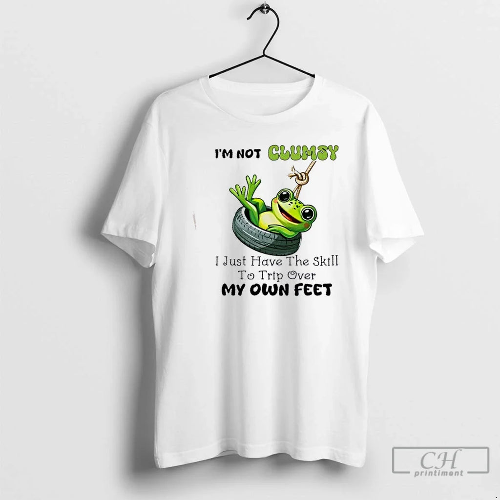 Classic Frog Im Not Clumsy I Just Have The Skill To Trip Over My Own