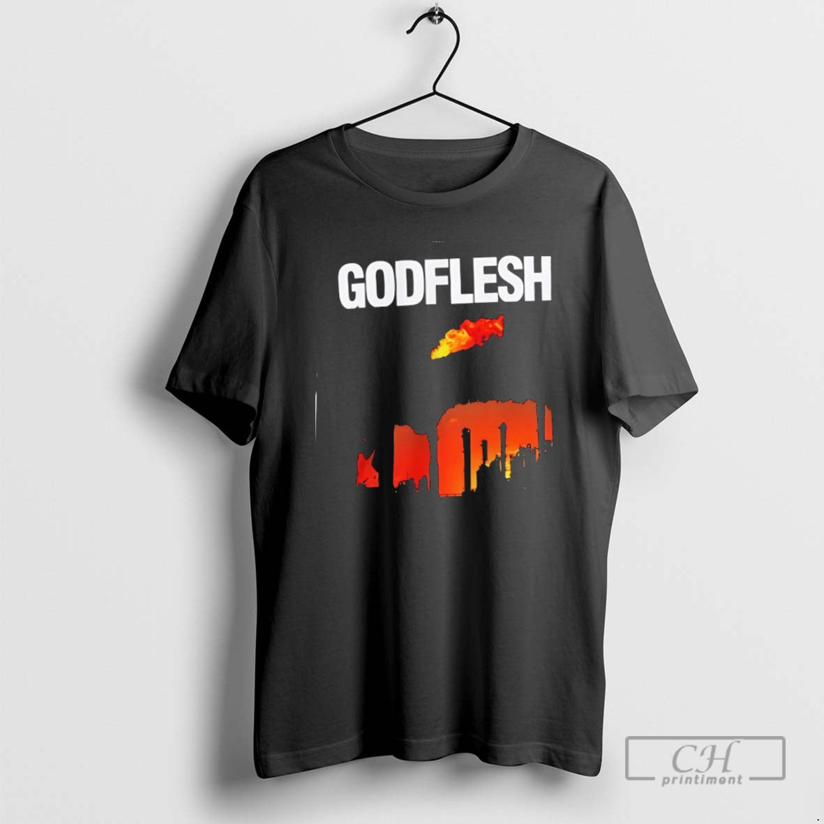 Classic Funny Godflesh Forest Fire Shirt Sweater