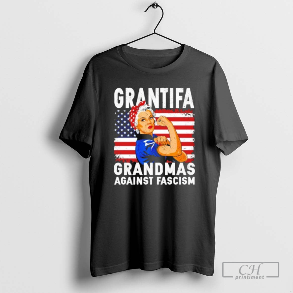 Classic Grantifa Grandmas Against Fascism Flag Shirt Sweater