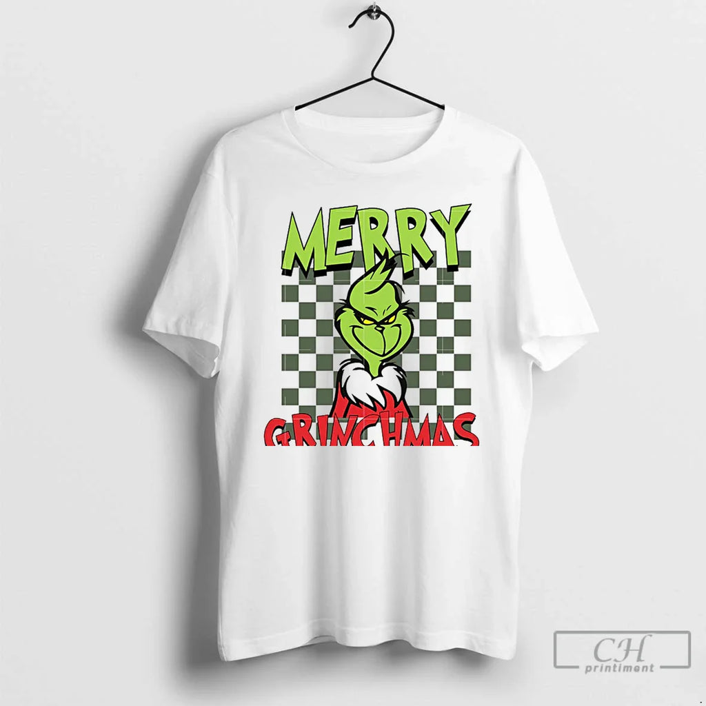 Classic Grinch Merry Grinchmas Christmas White T Shirts