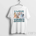 Classic Gym Girls I Love Womens Sports T Shirts
