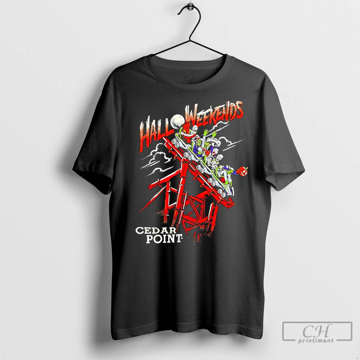 Classic Halloweekends Cedar Point Sirens Coaster