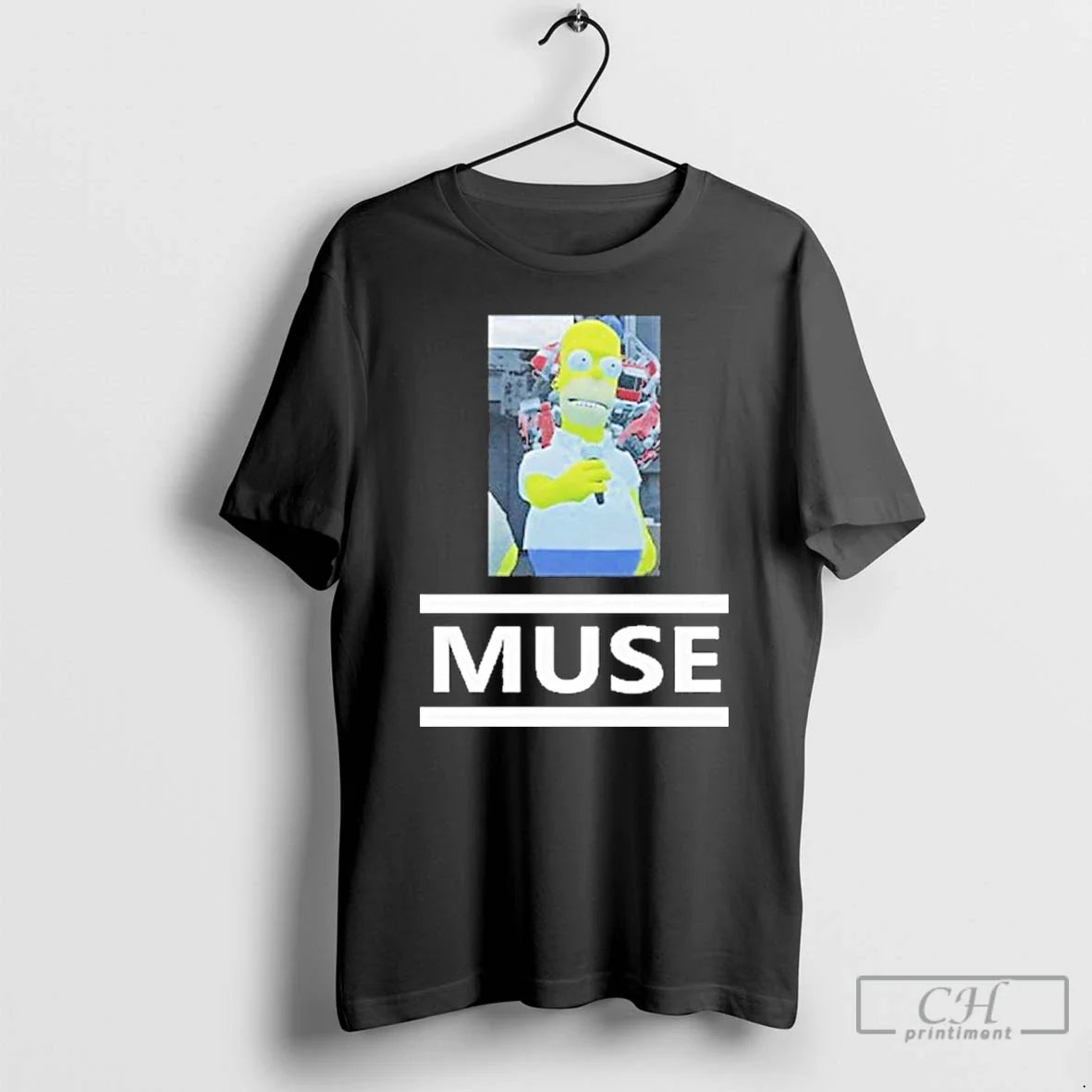 Classic Homer Simpson Muse T Shirts