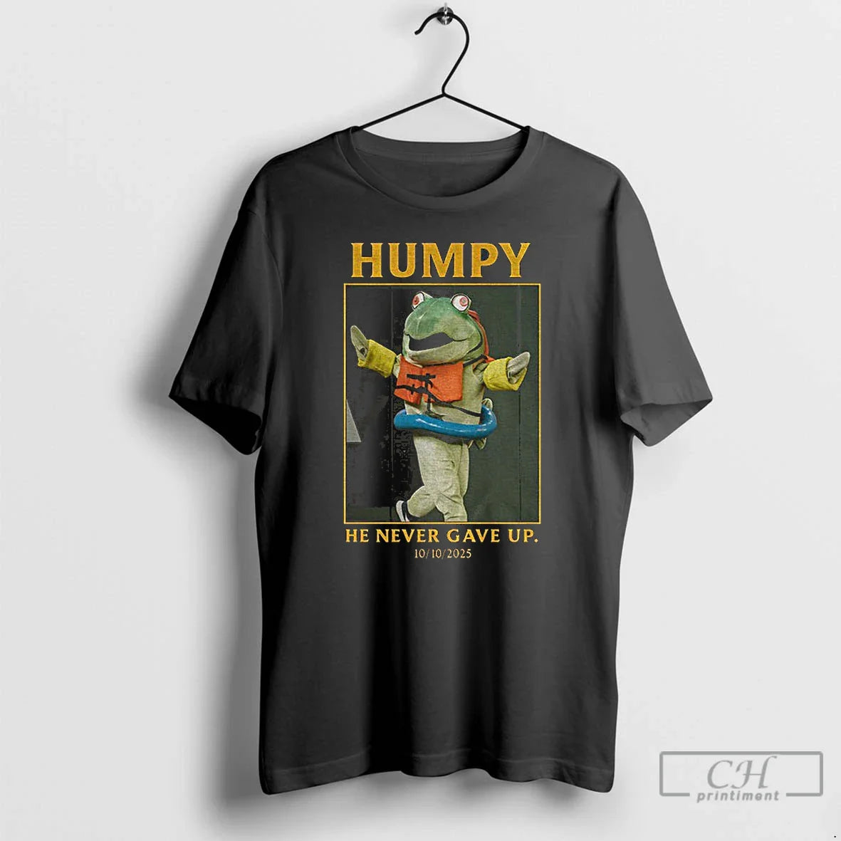 Classic Humpy Seattle Mariners He Never Gave Up Mlb Baseball 10 10 2025 T Shirts