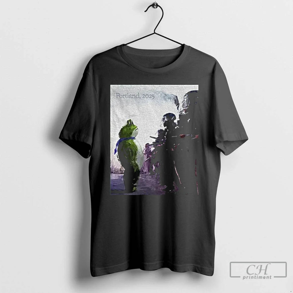 Classic I Stand With Frog Portland Resist Frog T Shirts