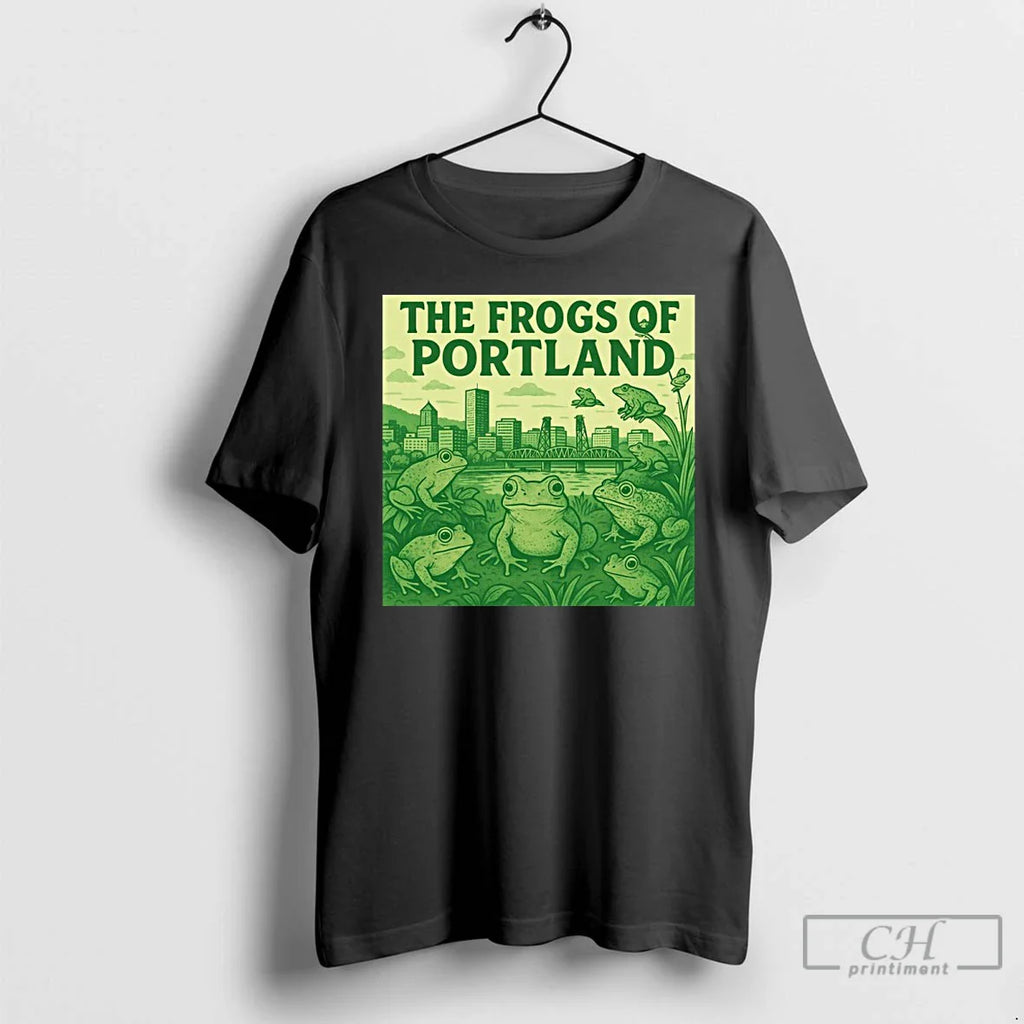 Classic I Stand With Frogtifa The Frogs Of Portland T Shirts