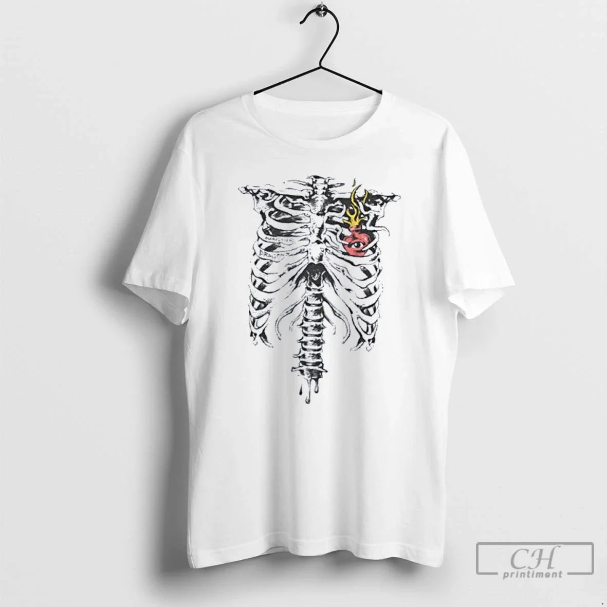Classic Imagine Dragons Music Feel It In My Bones Skeleton T Shirts
