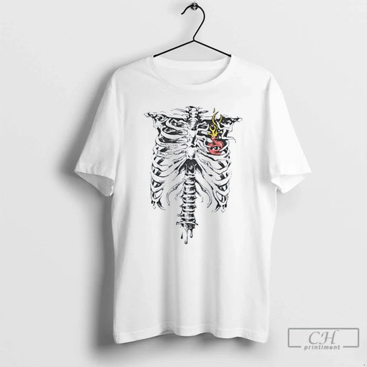 Classic Imagine Dragons Music Feel It In My Bones Skeleton T Shirts