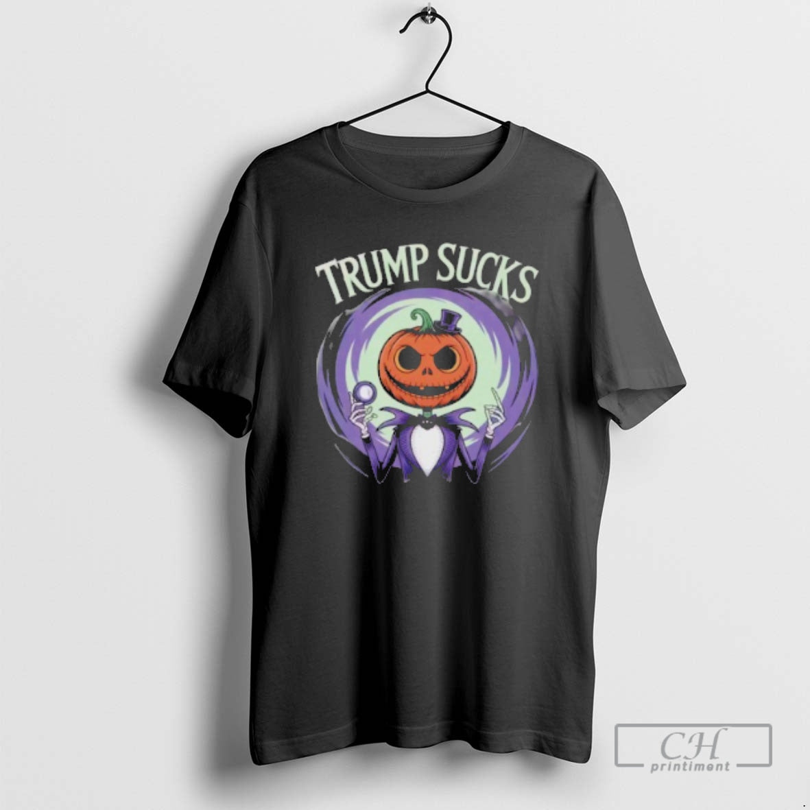Classic Jack Skellington Halloween Trump Sucks Shirt Sweater