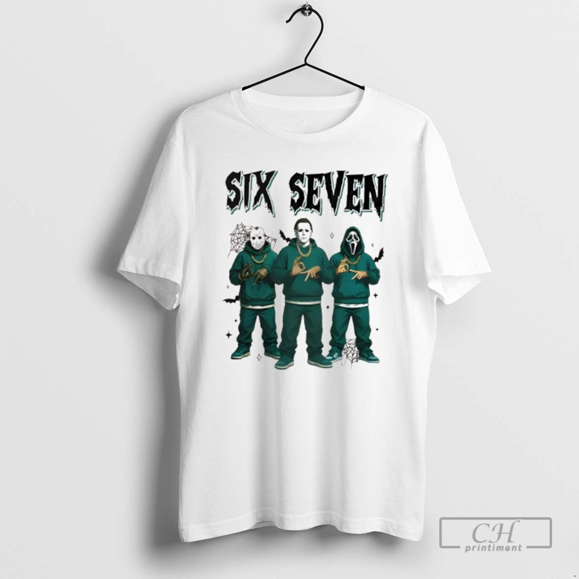 Classic Jason Voorhees Michael Myers Ghostface Six Seven Meme Shirt Sweater
