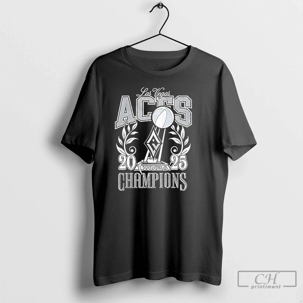 Classic Las Vegas Aces 2025 Wnba Champions Finals T Shirts